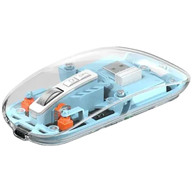 Wiwu Crystal Transparent Wireless Mouse 2.4G - Rokomari product